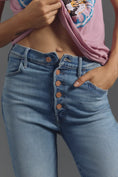 Load image into Gallery viewer, MOTHER The Pixie Hustler High-Rise Ankle Fray Jeans
