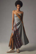 Load image into Gallery viewer, Maeve Strapless Asymmetrical Midi Dress
