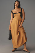Load image into Gallery viewer, The Jocelyn Sleeveless Slip Midi Dress by Maeve
