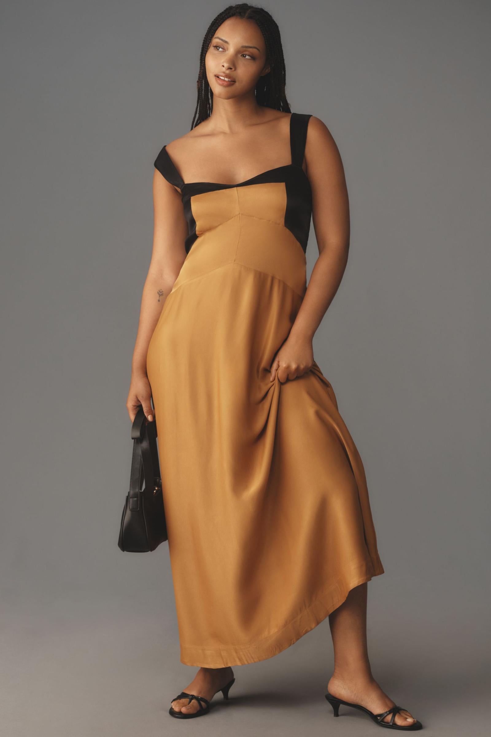 The Jocelyn Sleeveless Slip Midi Dress by Maeve – katie + hubbell