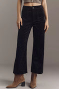 Load image into Gallery viewer, The Colette Crop Corduroy Heart-Print Trousers by Maeve
