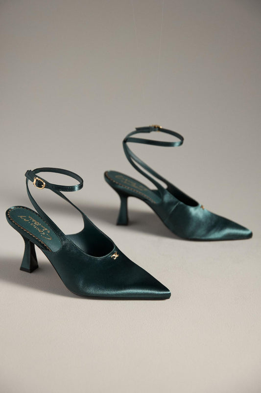 Circus NY by Sam Edelman Tara Slingback Ankle Wrap Heels