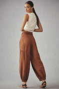 Load image into Gallery viewer, By Anthropologie Washed Eyelet Jogger Pants
