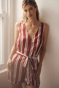 Load image into Gallery viewer, By Anthropologie Silky Pajama Romper
