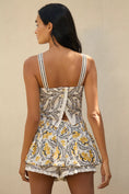 Load image into Gallery viewer, By Anthropologie Patterned Lace-Trim Skort

