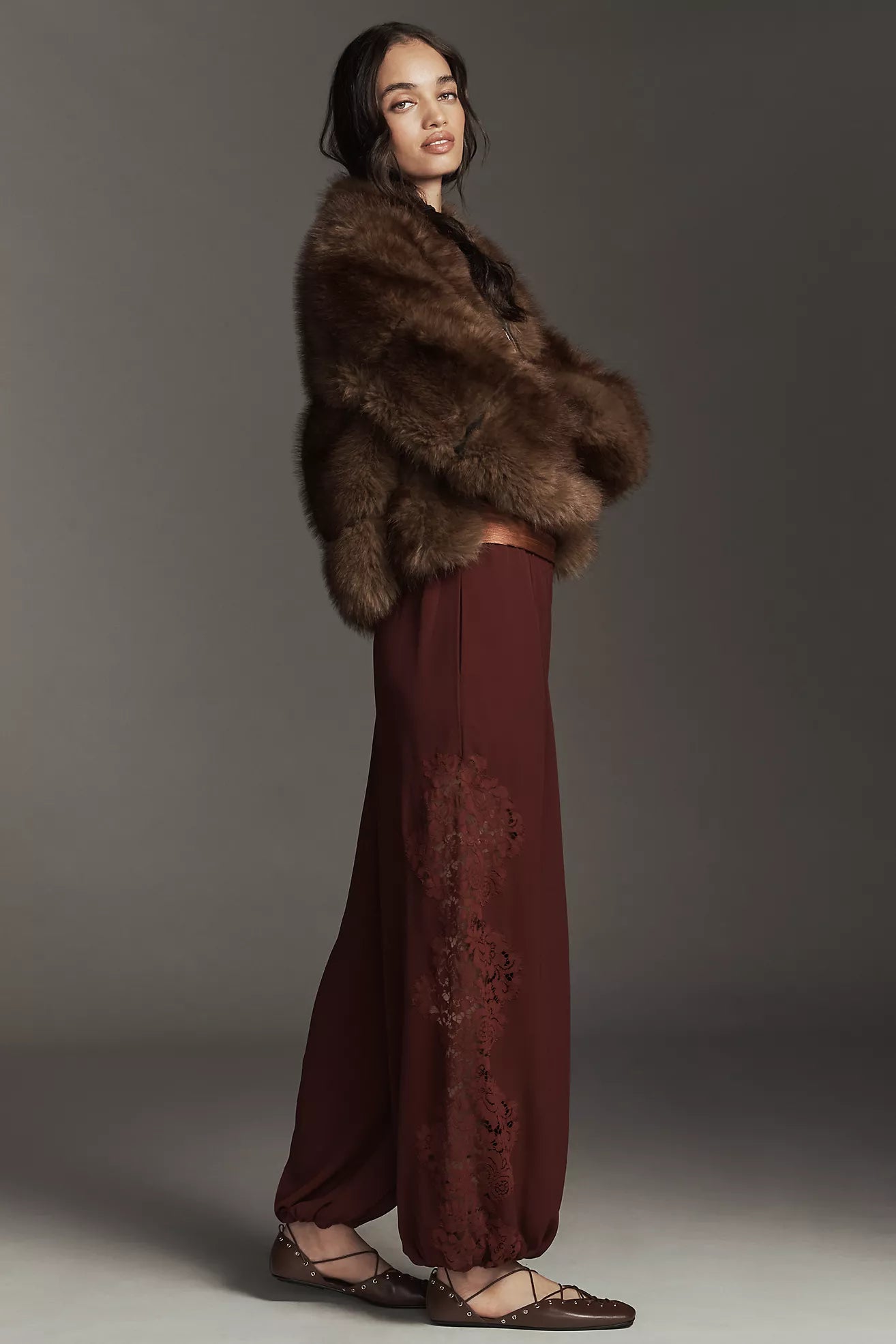 Bl-nk Imogen Lace Balloon Trousers