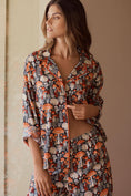 Load image into Gallery viewer, By Anthropologie Flannel Buttondown Pajama Top
