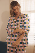 Load image into Gallery viewer, By Anthropologie Flannel Buttondown Pajama Top
