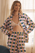 Load image into Gallery viewer, By Anthropologie Flannel Buttondown Pajama Top
