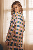 Load image into Gallery viewer, By Anthropologie Flannel Buttondown Pajama Top
