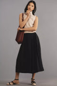 Load image into Gallery viewer, By Anthropologie Belted Skirty Culottes
