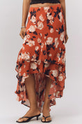 Load image into Gallery viewer, Maeve Asymmetric Ruffled High-Low Skirt
