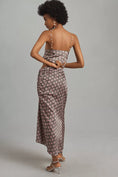 Load image into Gallery viewer, Bishop + Young Satin Ruched Maxi Skirt
