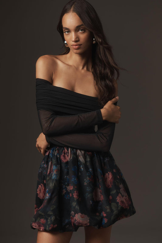By Anthropologie Bubble Mini Skirt