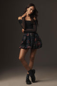 Load image into Gallery viewer, By Anthropologie Bubble Mini Skirt

