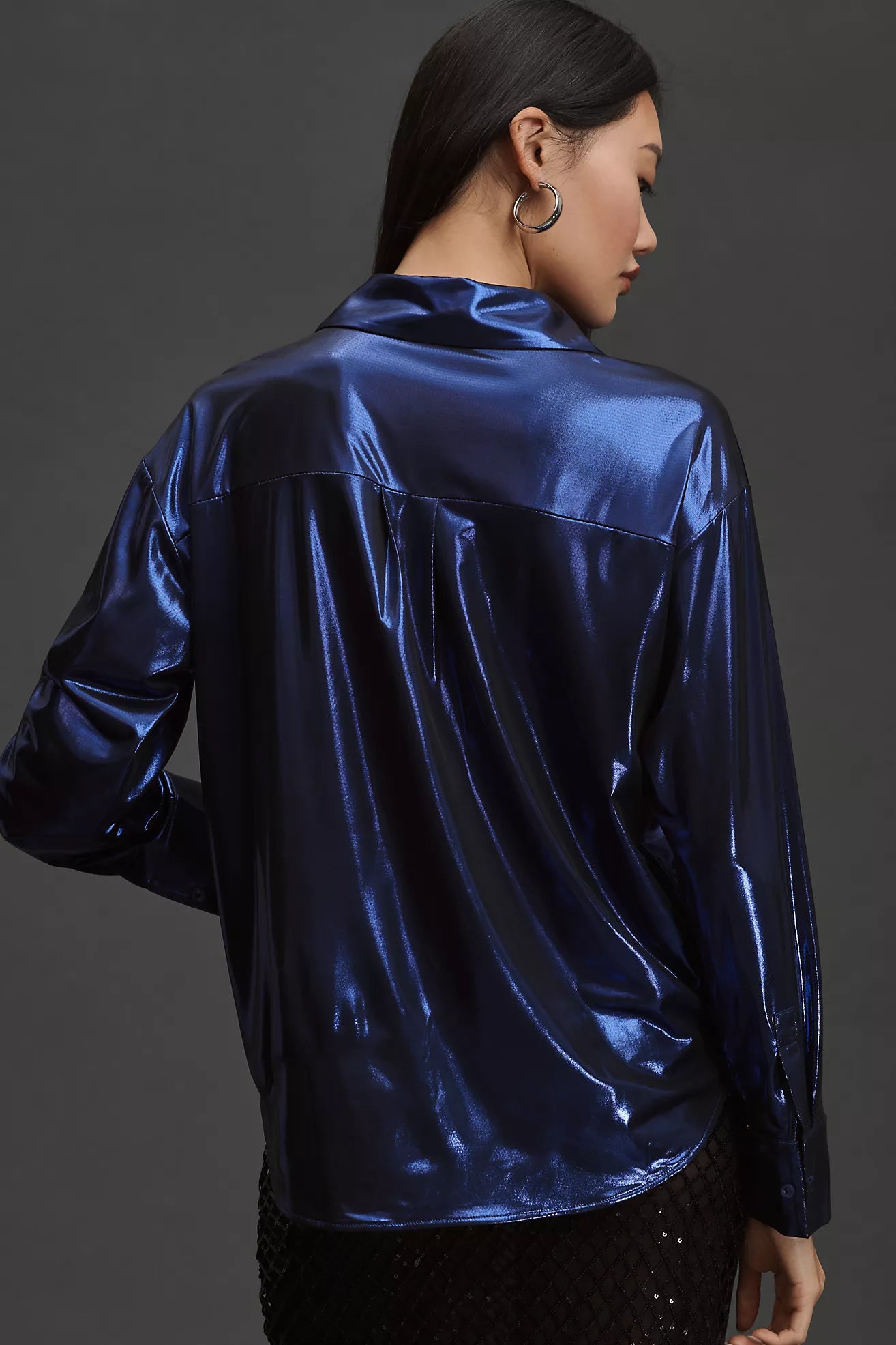 By Anthropologie Shine Buttondown Shirt