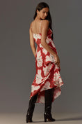Load image into Gallery viewer, By Anthropologie Sleeveless V-Neck Slip Midi Dress

