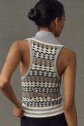 Load image into Gallery viewer, Maeve Halter Polo Sweater Tank
