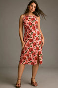 Load image into Gallery viewer, Ruffled Peplum Halter Dress
