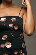 Load image into Gallery viewer, The Brynne 3D Spaghetti-Strap Dress by Maeve
