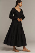 Load image into Gallery viewer, The Somerset Maxi Dress: Puff-Sleeve Edition
