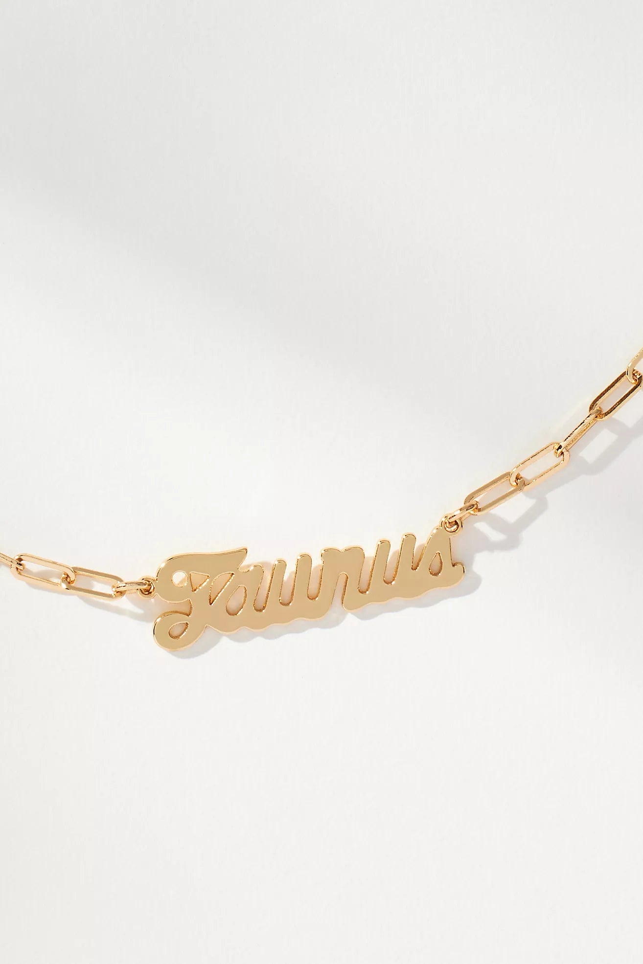 Zodiac Gold Necklace
