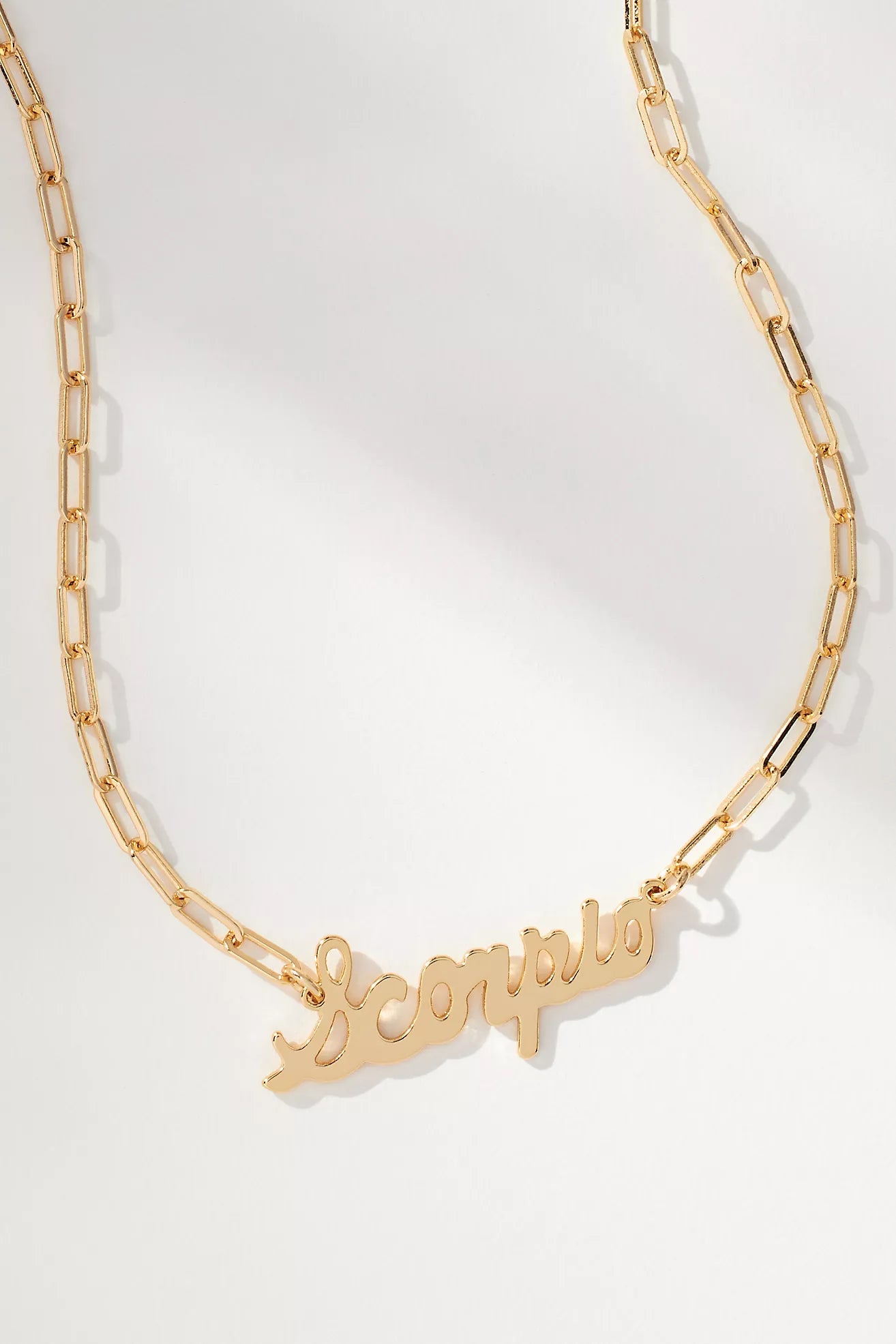 Zodiac Gold Necklace