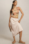 Load image into Gallery viewer, By Anthropologie Cap-Sleeve Mock-Neck Cashmere Sweater Tee
