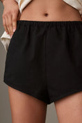 Load image into Gallery viewer, By Anthropologie Linen-Blend Micro Shorts

