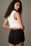 Load image into Gallery viewer, By Anthropologie Linen-Blend Micro Shorts
