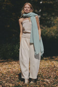 Load image into Gallery viewer, Flat White Wool Strapless Top
