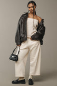 Load image into Gallery viewer, Flat White Wool Strapless Top
