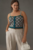 Load image into Gallery viewer, Maeve Square-Neck Crop Sweater Tank
