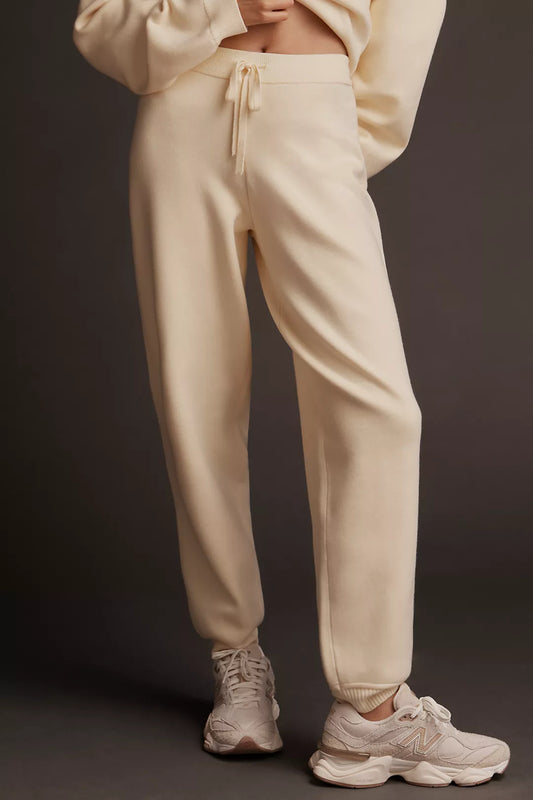 Daily Practice Knit Barrel Trousers