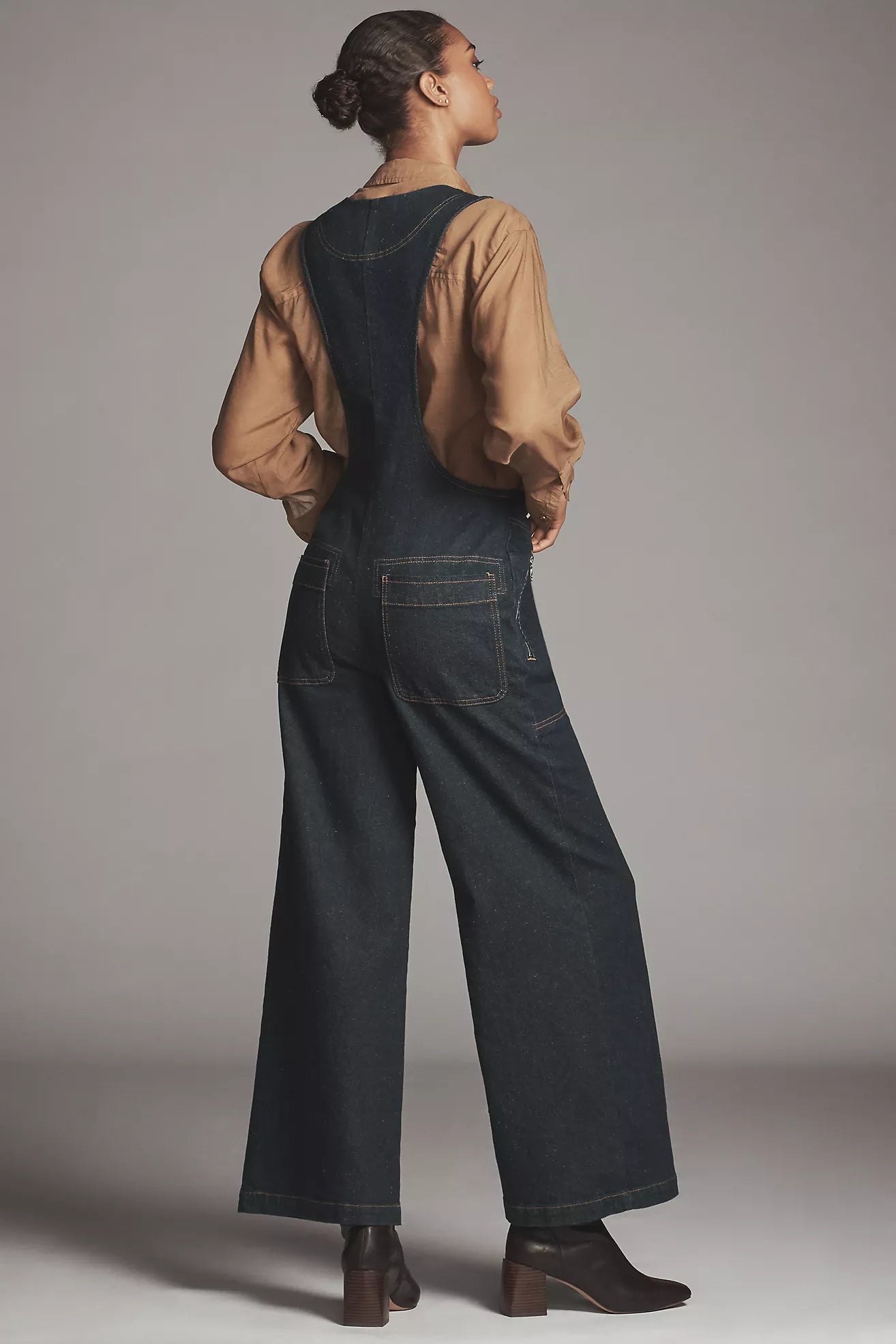 Maeve Button-Front Jumpsuit