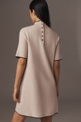 Load image into Gallery viewer, The Annalise Mock-Neck Mini Sweater Dress by Maeve
