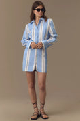 Load image into Gallery viewer, Grey Lab Mini Shirt Dress
