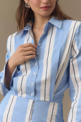 Load image into Gallery viewer, Grey Lab Mini Shirt Dress
