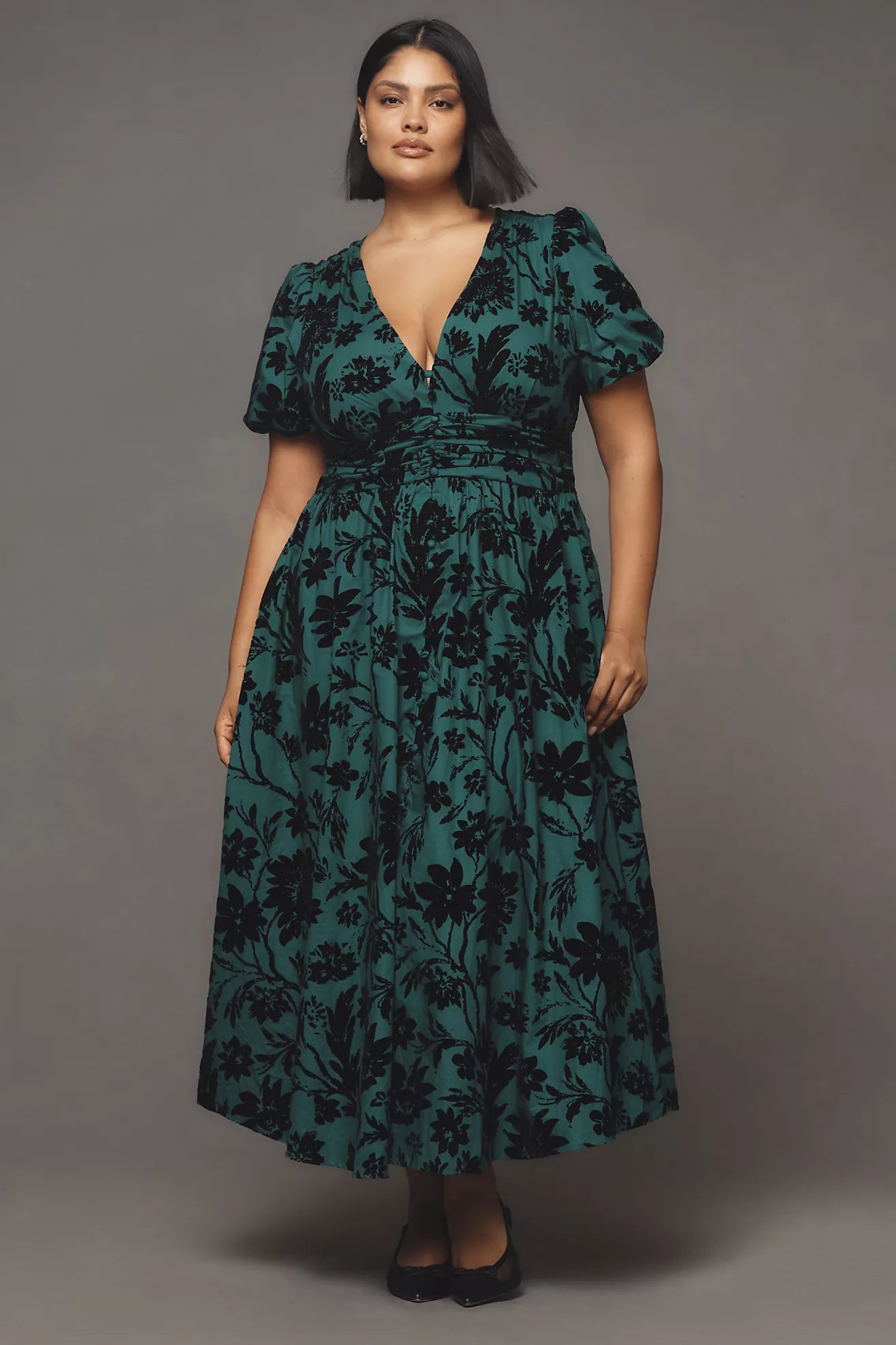 The Katerina Button-Front Dress