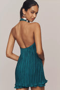 Load image into Gallery viewer, By Anthropologie Halter Plissé Romper
