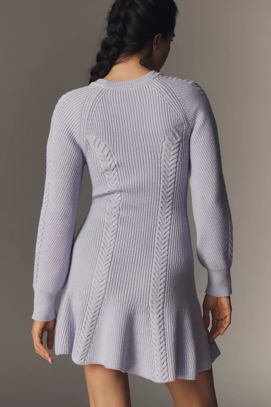 By Anthropologie Knit Skater Dress