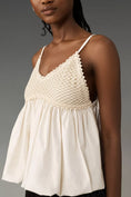 Load image into Gallery viewer, By Anthropologie Crochet Bubble Tank
