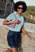 Load image into Gallery viewer, The Pippa Mock-Neck Extended Shoulder Knit Sweater Vest
