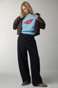 Load image into Gallery viewer, The Pippa Mock-Neck Extended Shoulder Knit Sweater Vest
