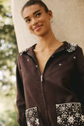 Load image into Gallery viewer, TAKE Faux-Suede Embellished Mini Dress

