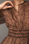 Load image into Gallery viewer, The Somerset Long-Sleeve Organza Mini Dress
