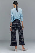 Load image into Gallery viewer, The Colette Ruffle-Hem Crop Wide-Leg Pants by Maeve
