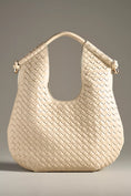 Load image into Gallery viewer, Tracy Woven Ivory Recycled Vegan Shoulder Bag
