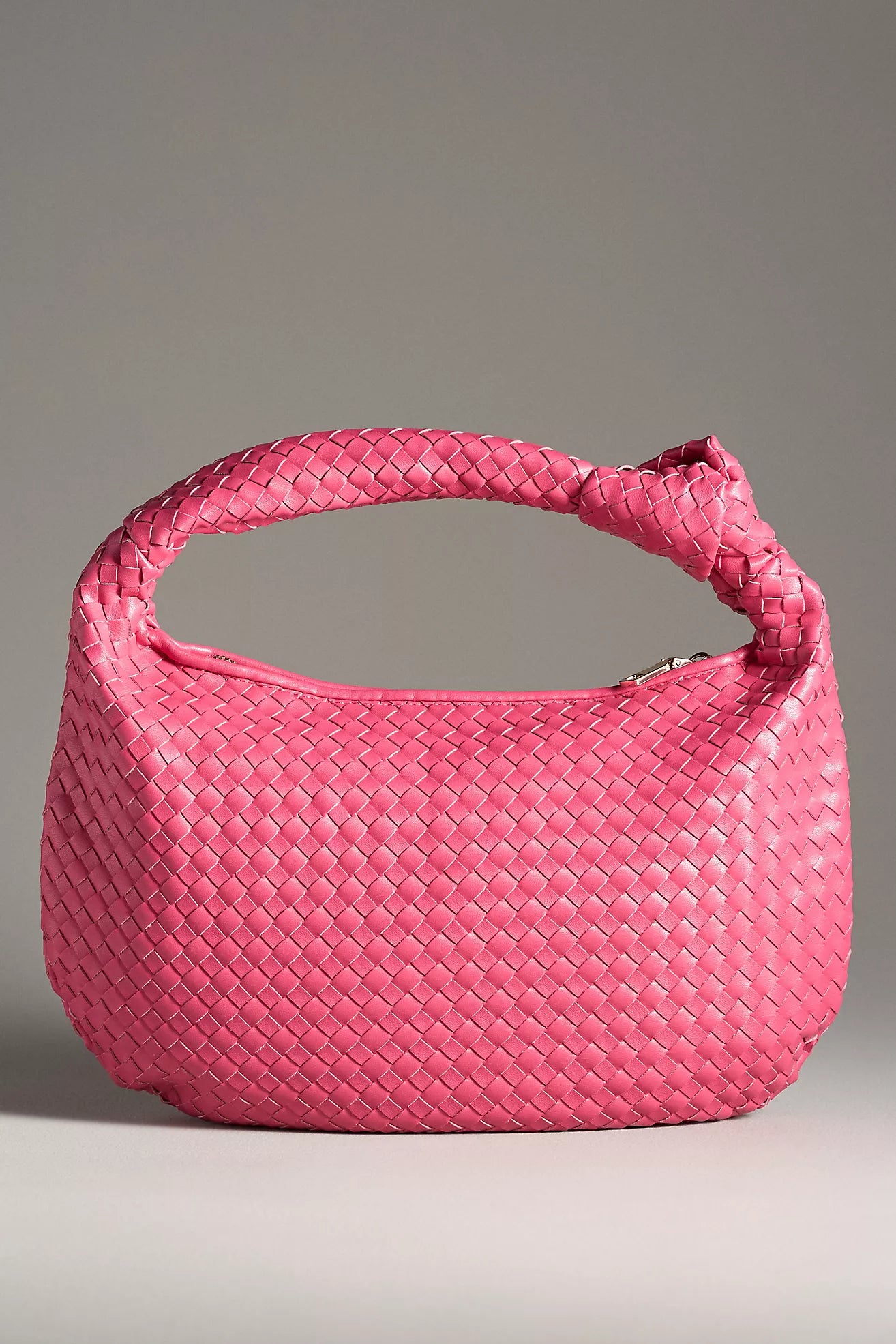 Brigitte Large Recycled Vegan Shoulder Bag-Pink Mauve