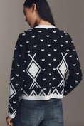 Load image into Gallery viewer, NVLT Argyle Knit Lady Jacket
